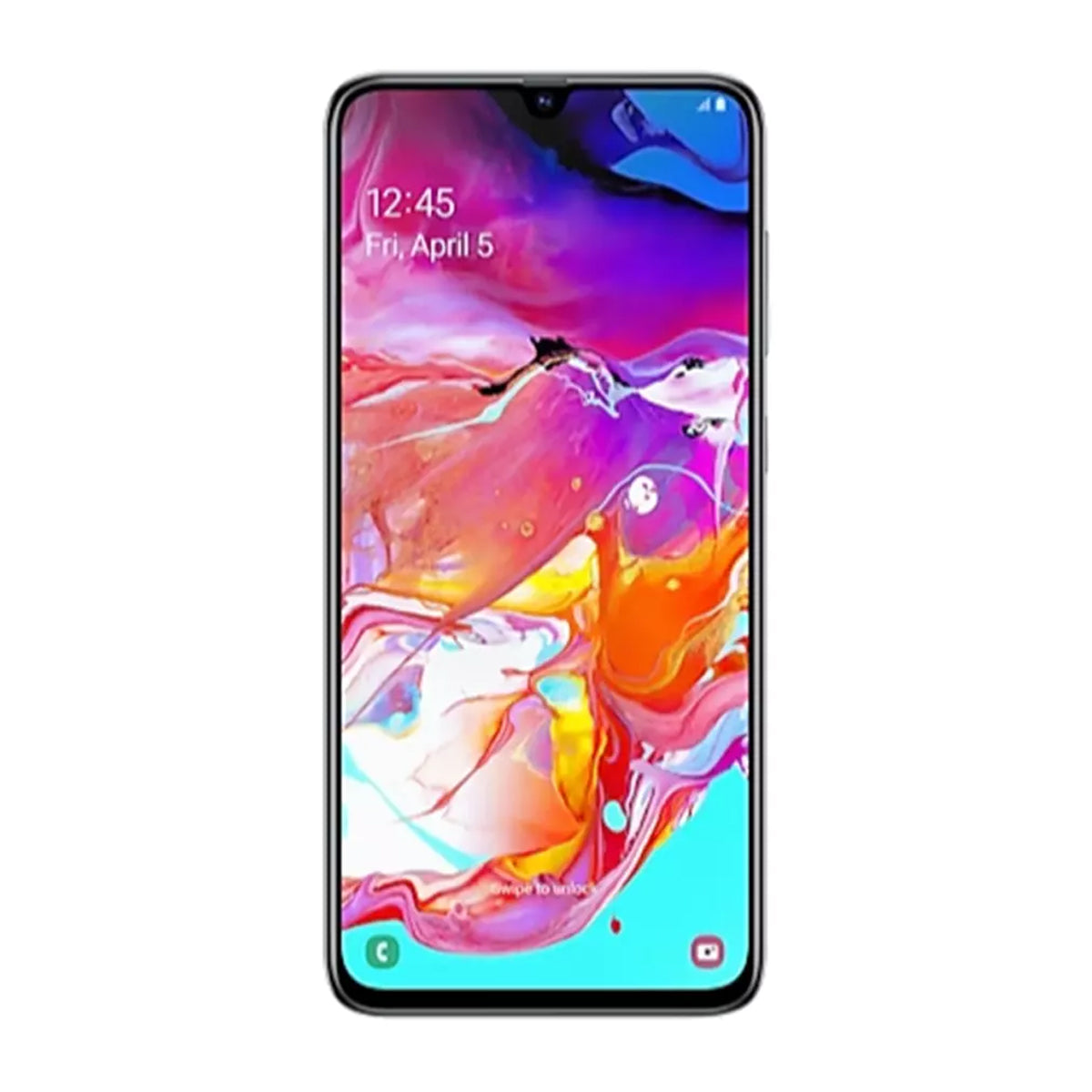 Käytetty Samsung Galaxy A70 128GB Valkoinen – Käytetty kunto