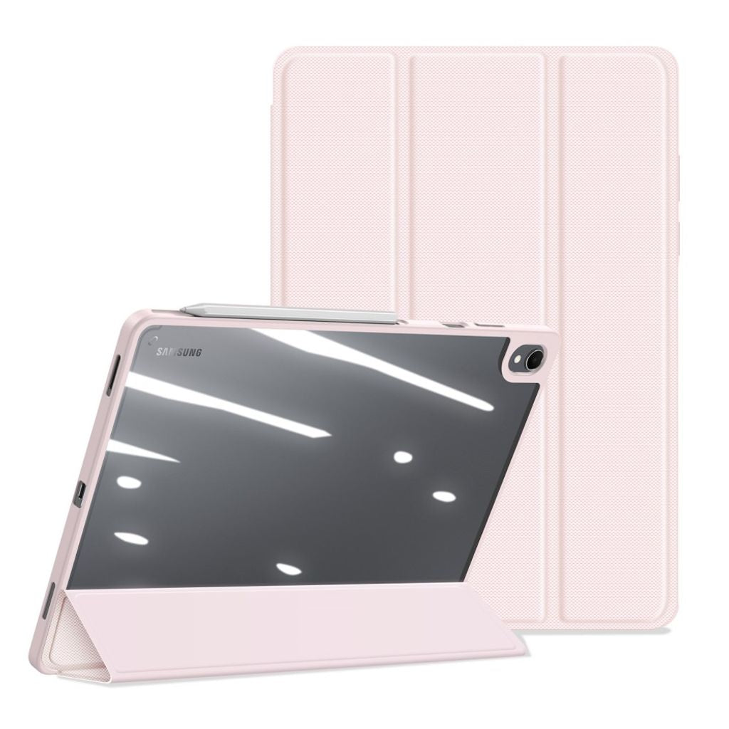 Dux Ducis Samsung Galaxy Tab S12 Plus Kotelo TOBY Series Vaaleanpunainen