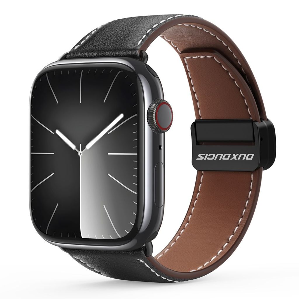 Dux Ducis Apple Watch 44/45/46mm/Ultra 49mm Ranneke YA Series Musta