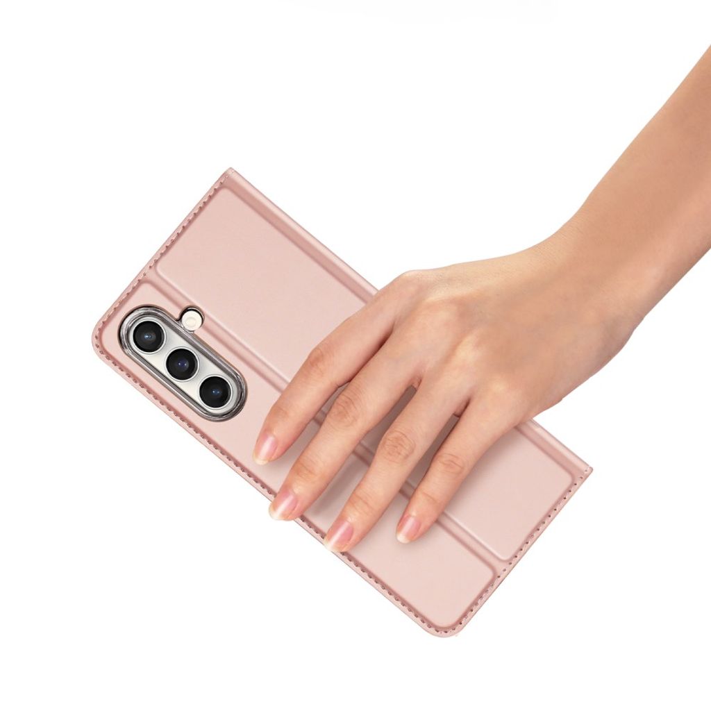 Dux Ducis Samsung Galaxy S25 FE Kotelo Skin Pro Series Vaaleanpunainen