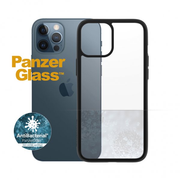 PanzerGlass iPhone 12 Pro Max ClearCase Black Edition -suojakuori