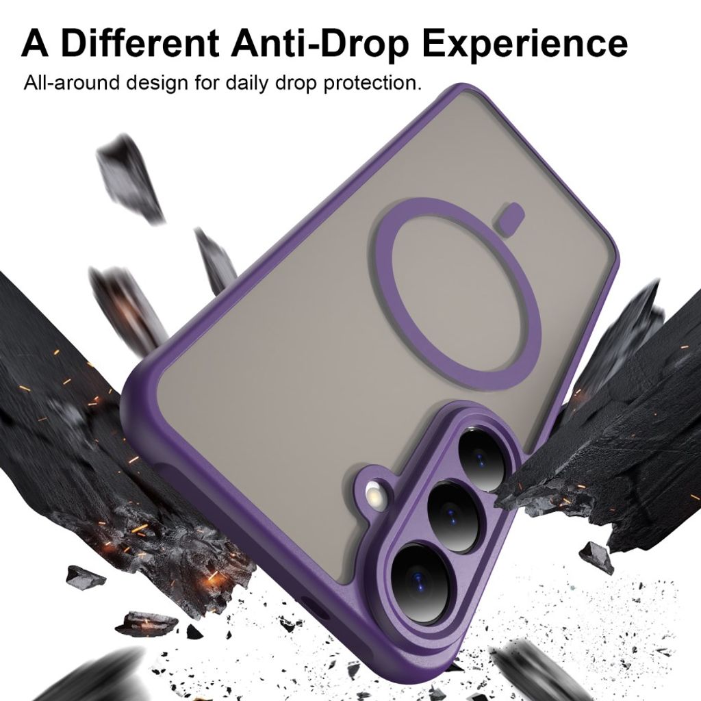 Samsung Galaxy S26 FE Kuori Himmeä MagSafe Violetti
