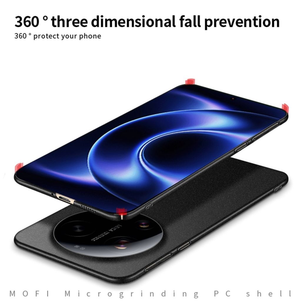 Mofi Xiaomi 17 Ultra Kuori Matte Shield Musta