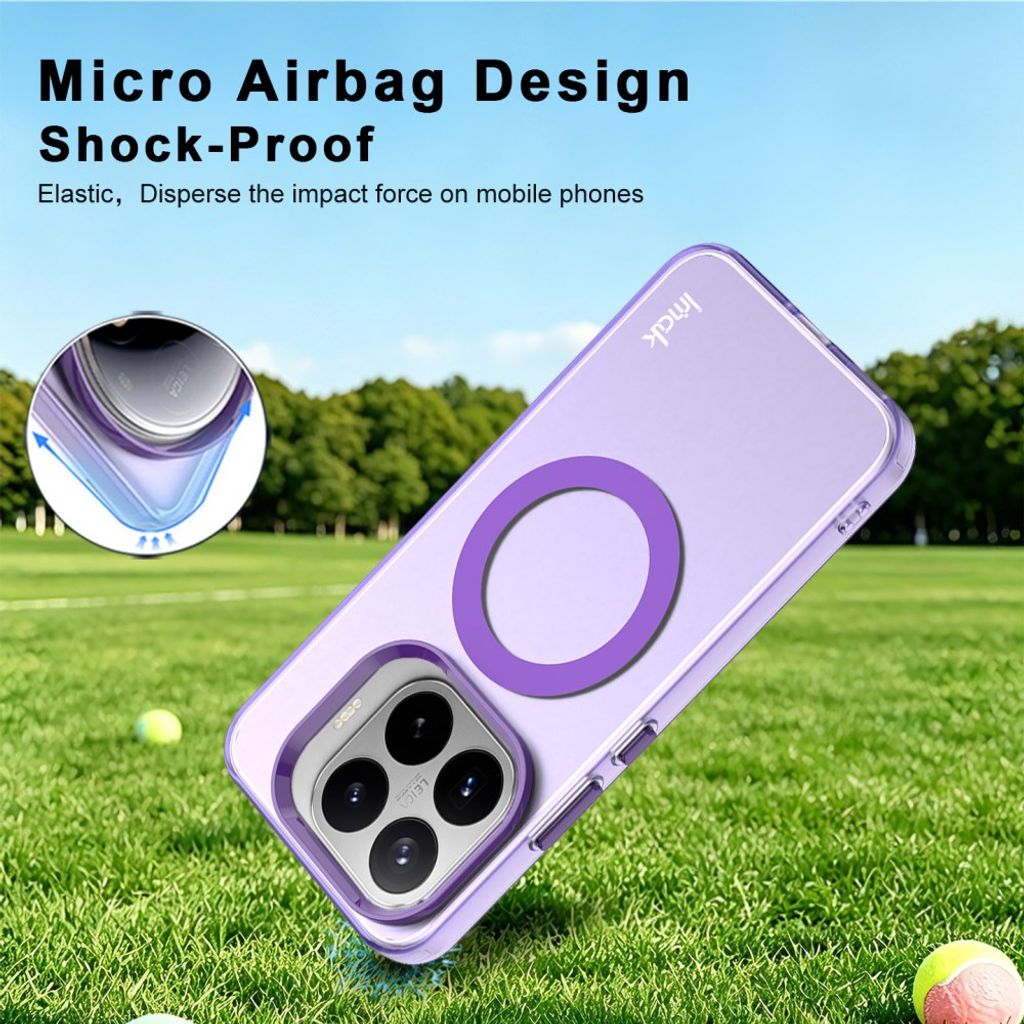Imak Xiaomi 17T Kuori Candy Color MagSafe Violetti