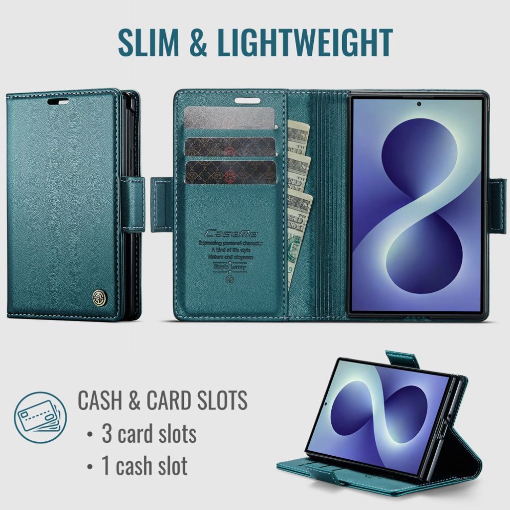 CaseMe Samsung Galaxy Z Fold 8 Kotelo 023 Series Vihreä
