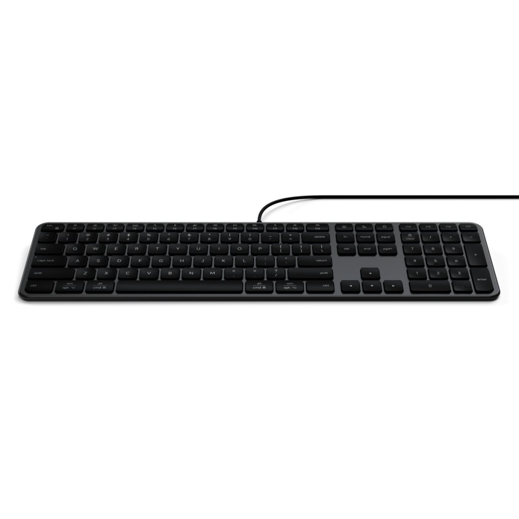 Satechi Langallinen Näppäimistöt Slim LX3 USB-C/USB-A Musta