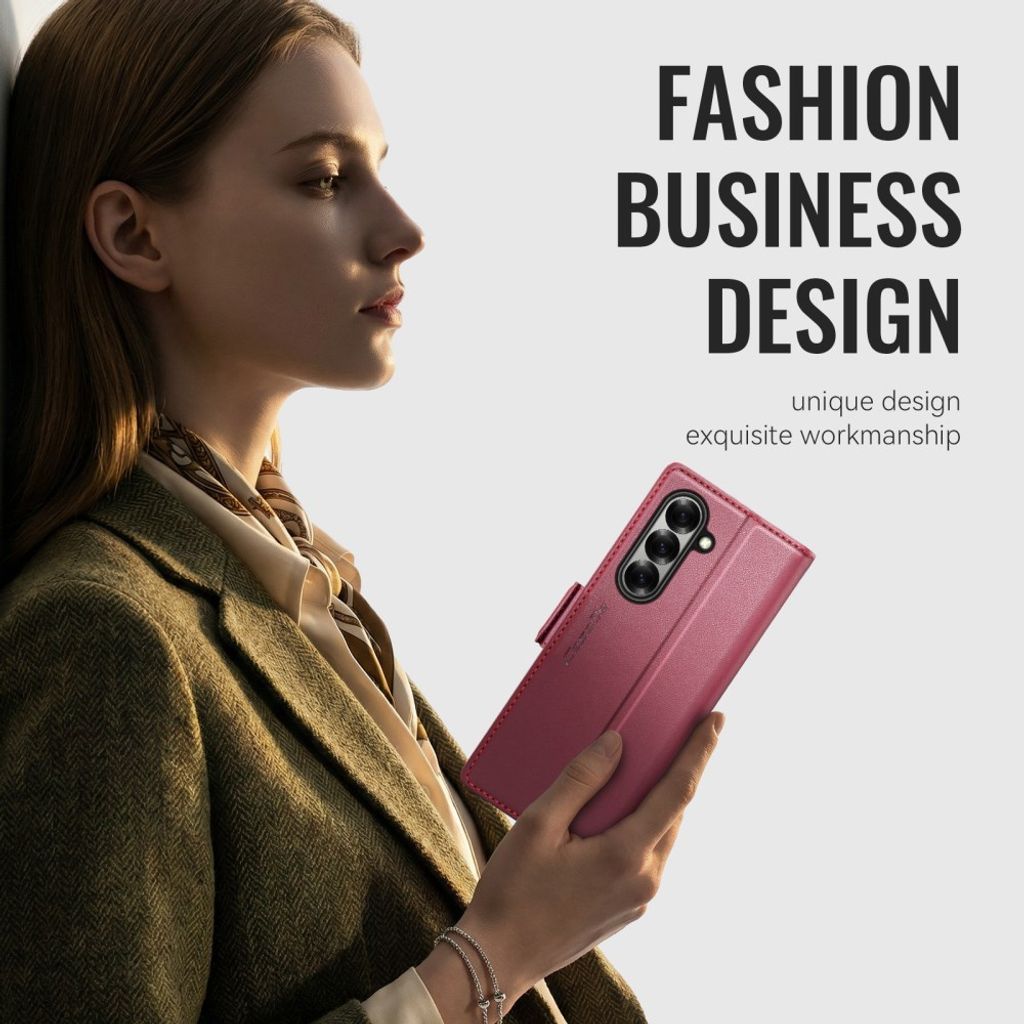 CaseMe Samsung Galaxy Z Fold 8 Ultra Kotelo 023 Series Punainen