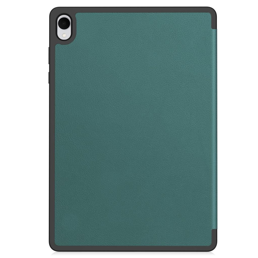 Samsung Galaxy Tab S12 Plus Kotelo Tri-Fold kynätasku Vihreä