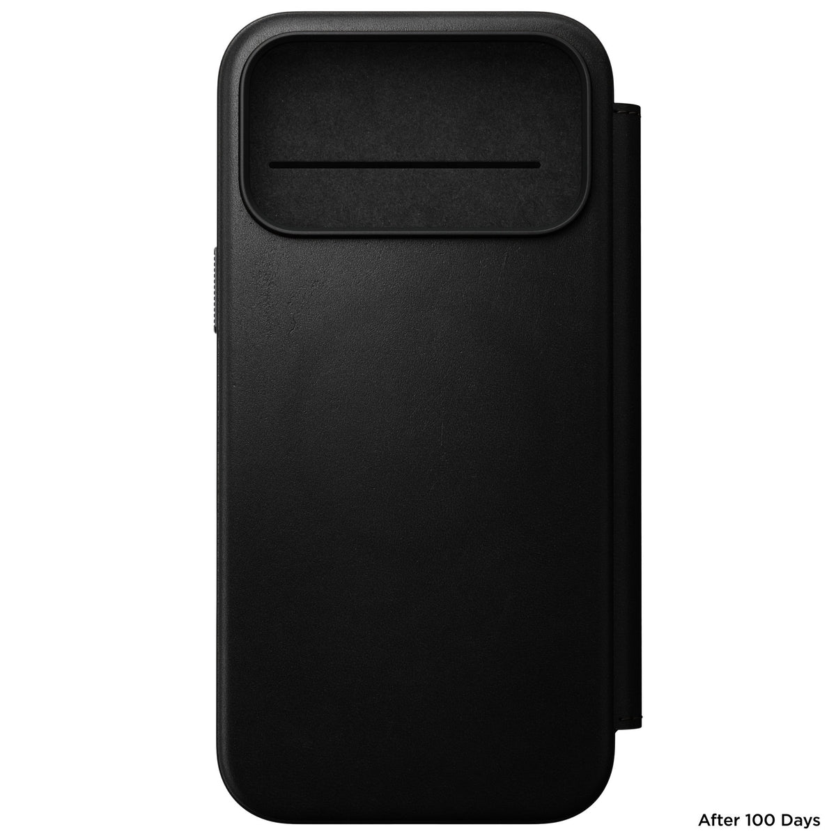 Nomad iPhone 17 Pro Max/iPhone 18 Pro Max Kotelo Modern Leather Folio Musta