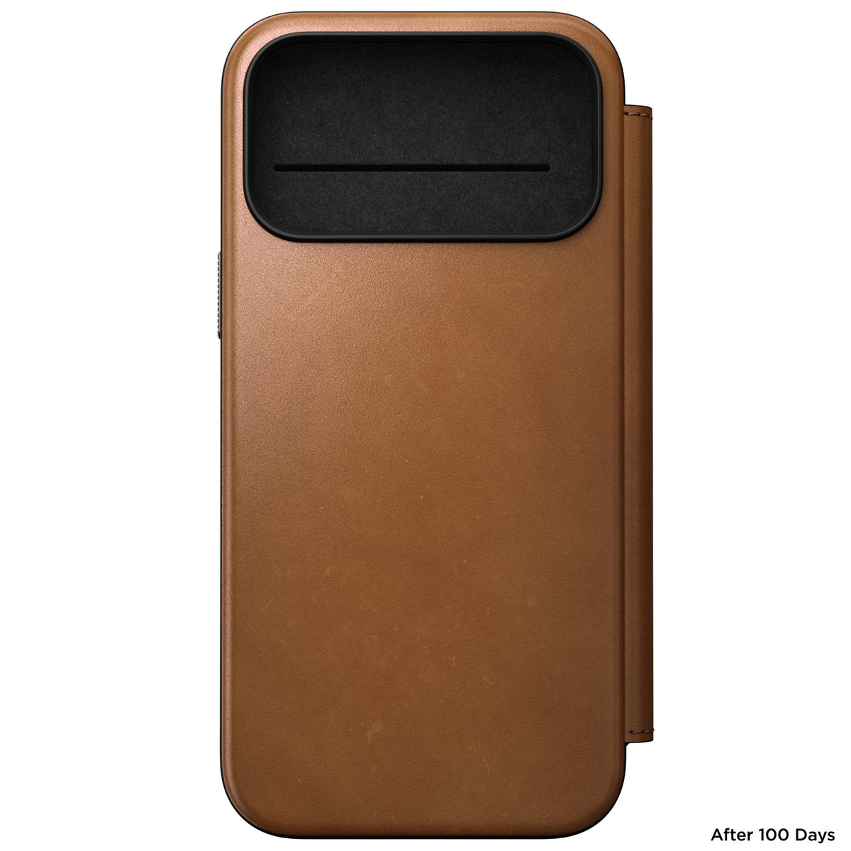 Nomad iPhone 17 Pro Max/iPhone 18 Pro Max Kotelo Modern Leather Folio English Tan