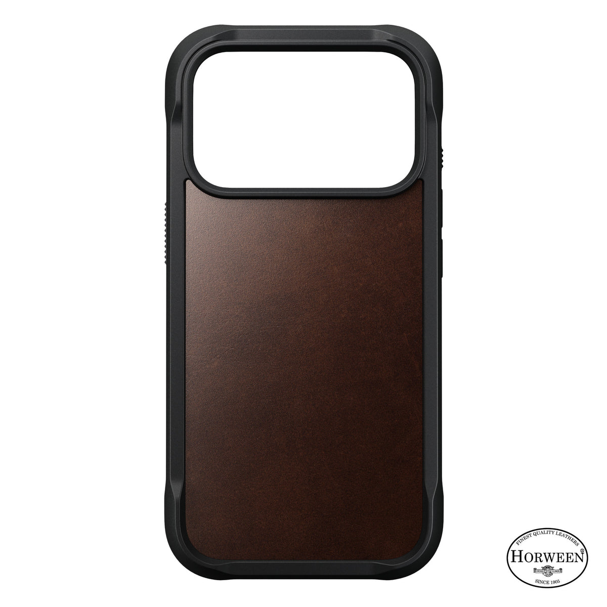 Nomad iPhone 17 Pro/iPhone 18 Pro Kuori Rugged Leather Case Rustic Brown