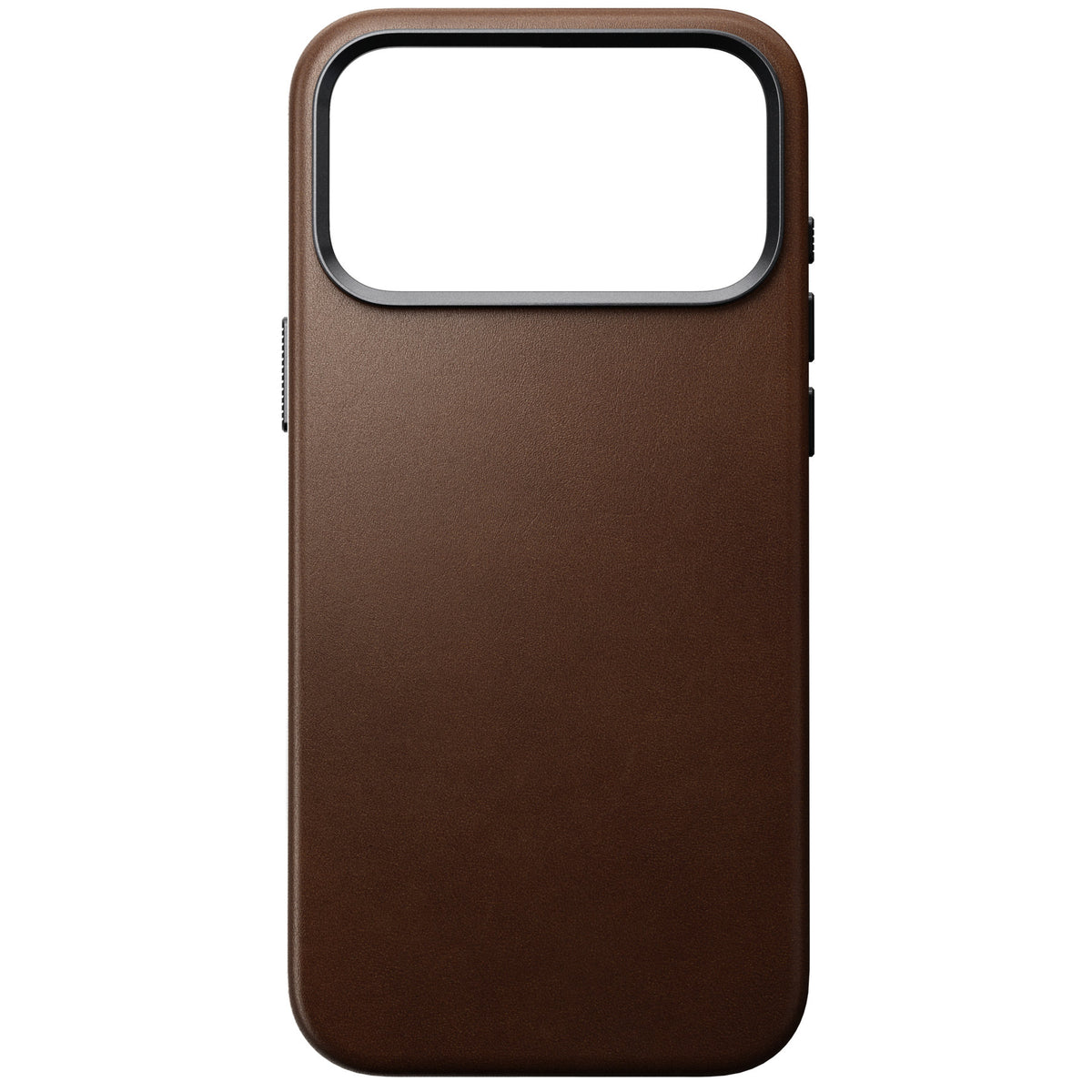Nomad iPhone 17 Pro Max/iPhone 18 Pro Max -kuori Traditional Leather Case Ruskea