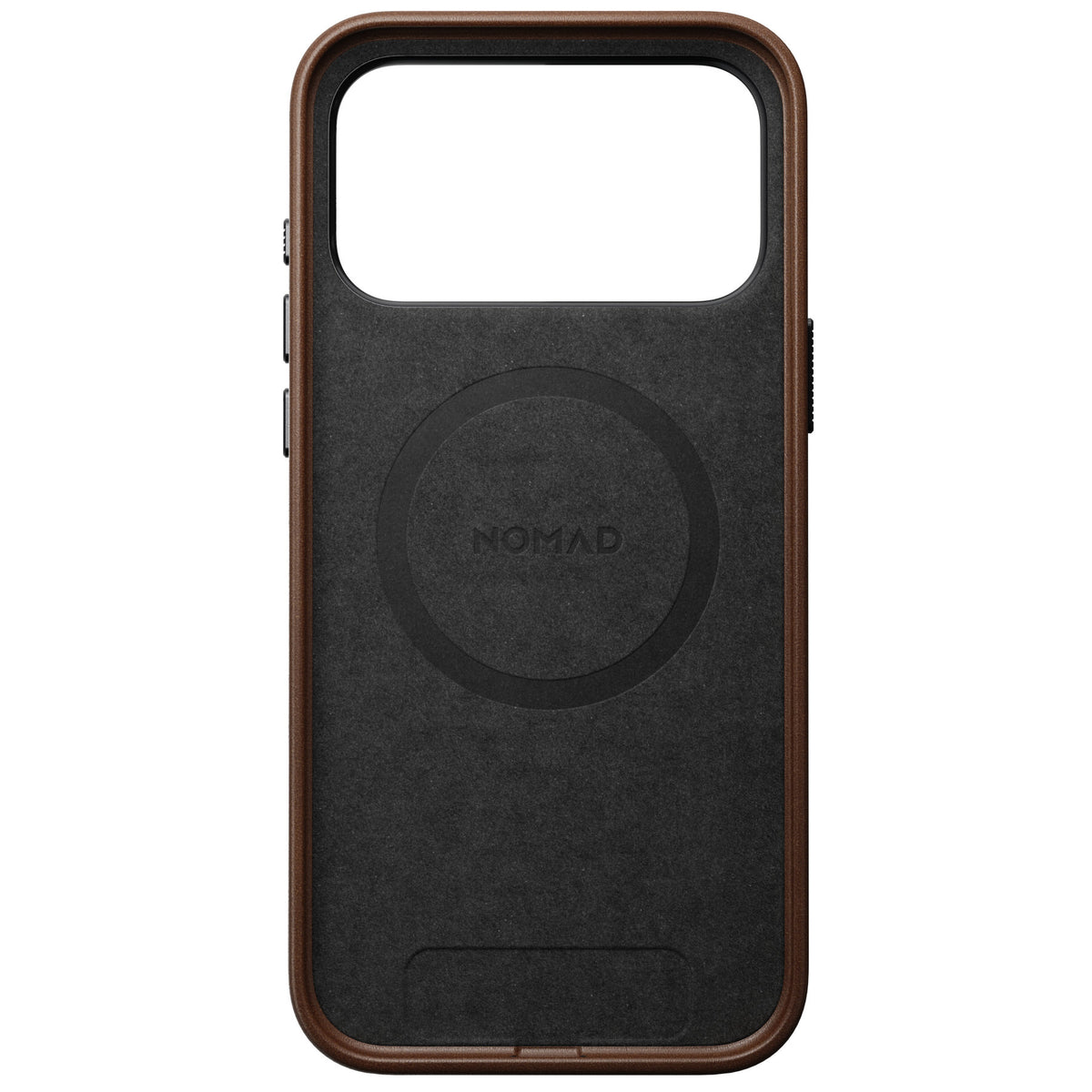 Nomad iPhone 17 Pro Max/iPhone 18 Pro Max -kuori Traditional Leather Case Ruskea