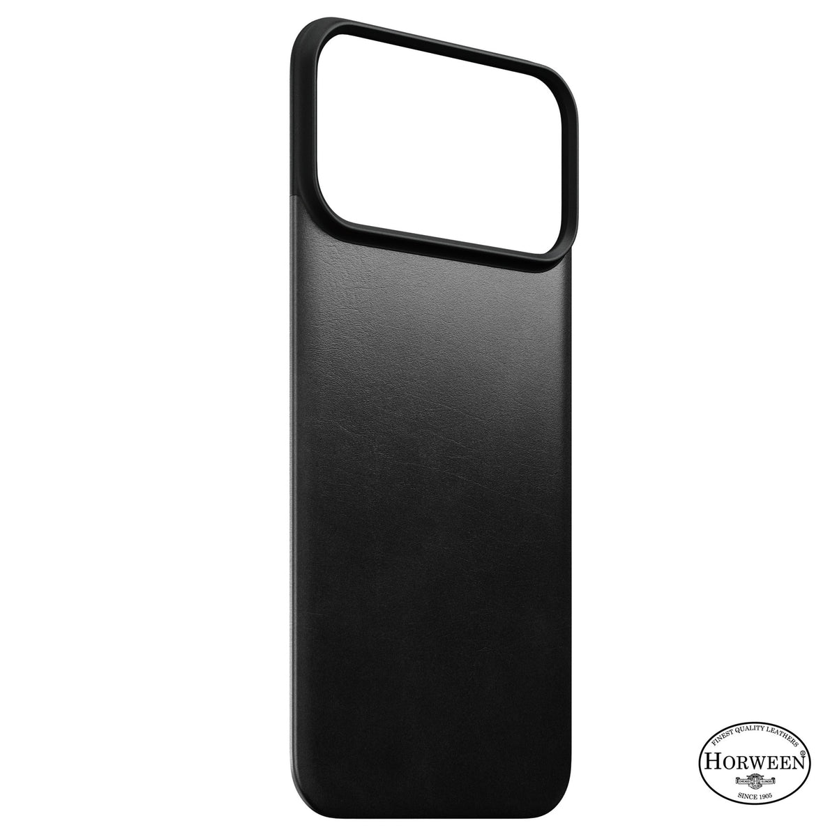 Nomad iPhone 17 Pro Max/iPhone 18 Pro Max Kuori Mag-nahkainen takaosa Musta