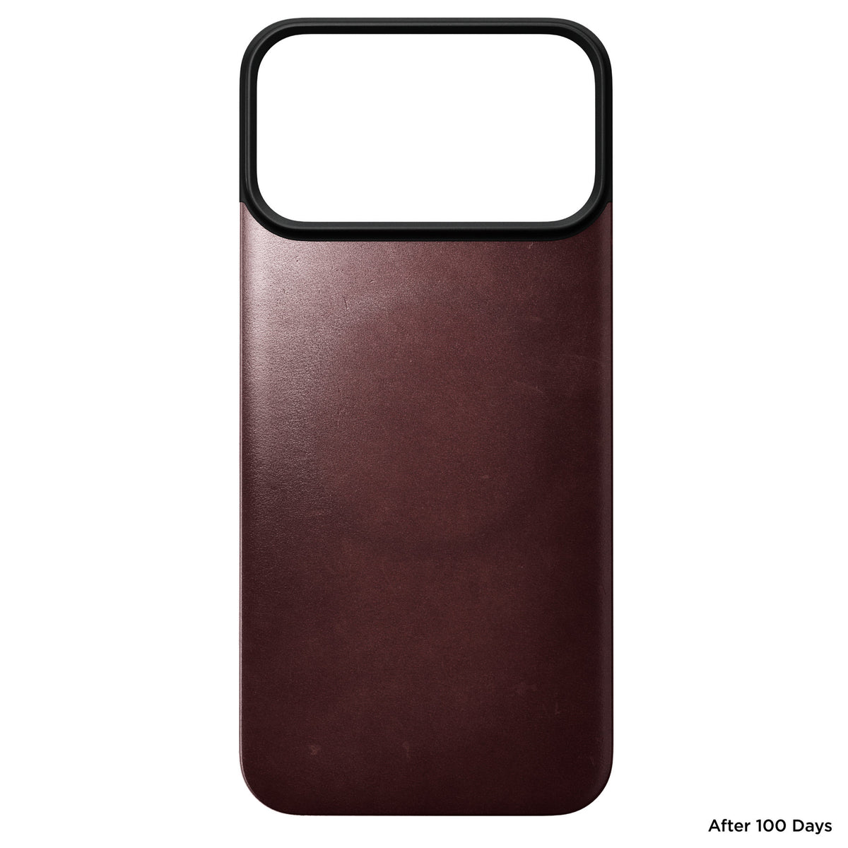 Nomad iPhone 17 Pro Max/iPhone 18 Pro Max Kuori Mag-nahkainen takaosa Burgundy