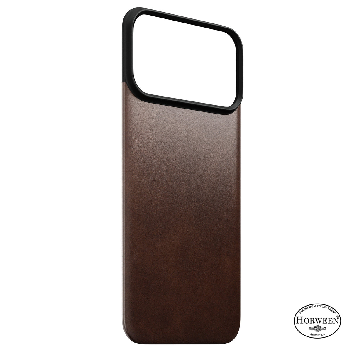 Nomad iPhone 17 Pro Max/iPhone 18 Pro Max Kuori Mag-nahkainen takaosa Rustic Brown