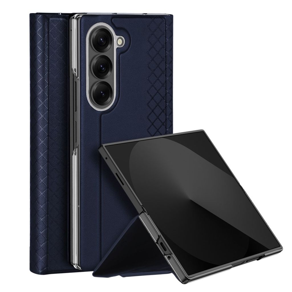Dux Ducis Samsung Galaxy Z Fold 7 Kotelo Bril Series Sininen