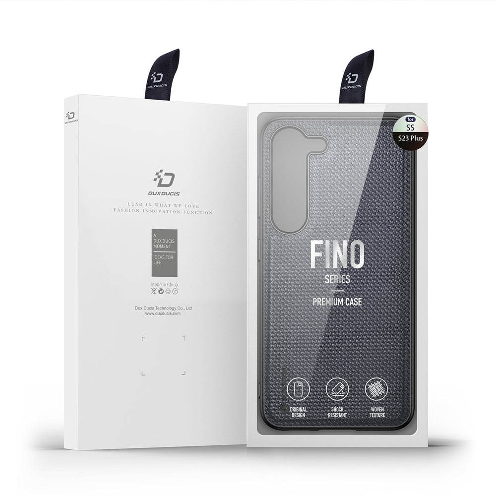 Dux Ducis Samsung Galaxy S23 Plus Kuori FINO Series Harmaa