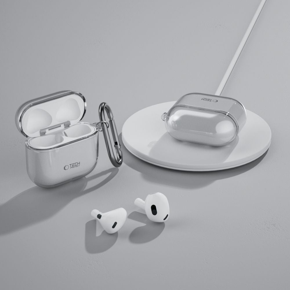 Tech-Protect AirPods 4 Kuori FlexAir Harmaa