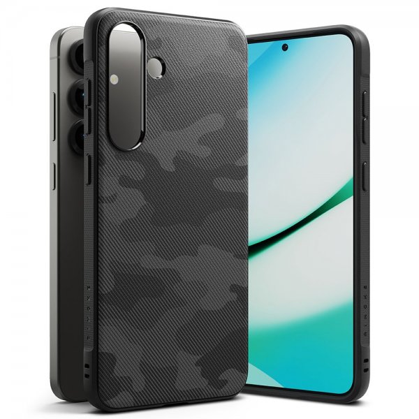 Ringke Samsung Galaxy S25 Onyx Camo Black -suojakuori