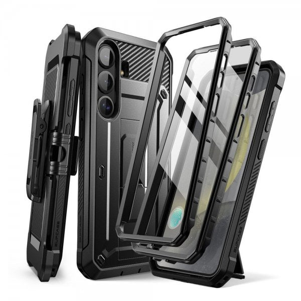 Supcase Samsung Galaxy S25 Plus -suojakotelo UB Pro, musta