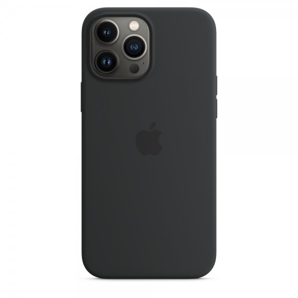 Apple Original iPhone 13 Pro Max Kuori Silikonikuori MagSafe Keskiyö