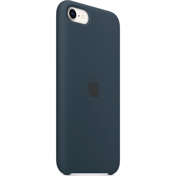 Apple Original iPhone 7/8/SE Kuori Silicone Case Abyss Blue