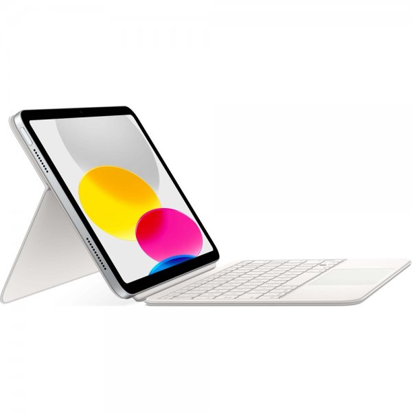 Apple iPad 10.9 (gen 10)/iPad 11 (A16) Kotelo Magic Keyboard Folio Valkoinen