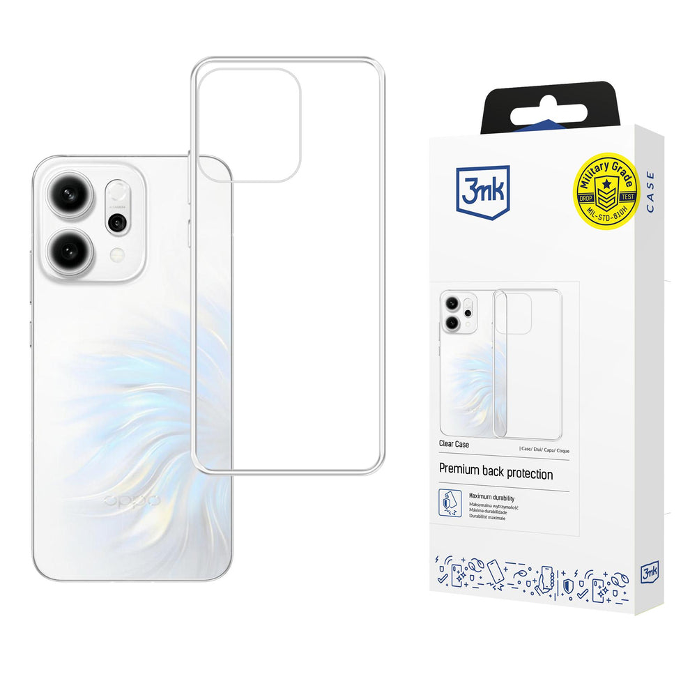 3mk Oppo Reno14 Kuori Clear Case Kirkas