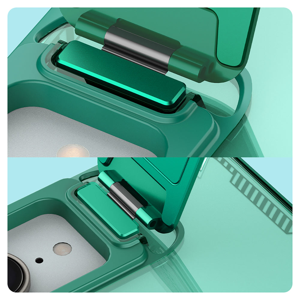 Nillkin iPhone 16e/iPhone 17e Kuori Iceblade Prop Vihreä
