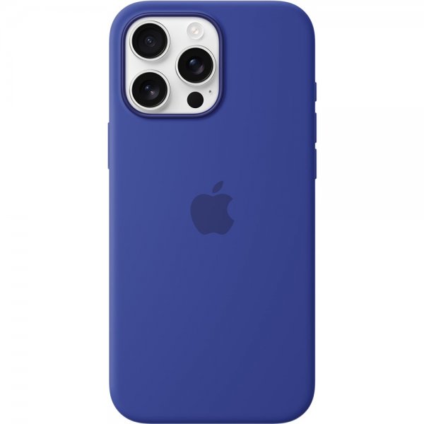 Apple Original iPhone 16 Pro Max Kuori Silikonikuori MagSafe Ultramariini