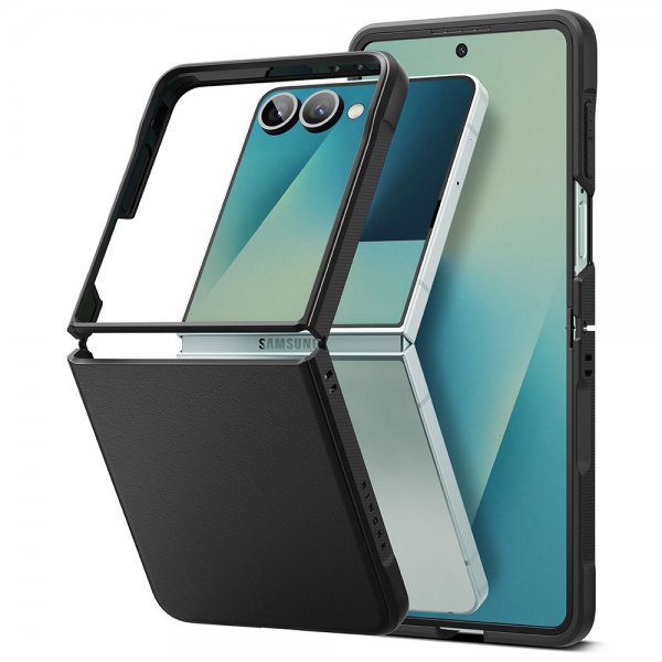 Ringke Samsung Galaxy Z Flip 7 Kuori Onyx Magnetic Musta