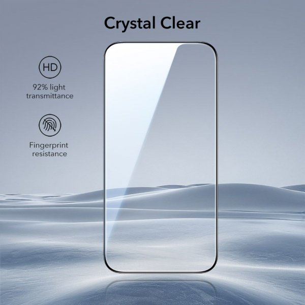 ESR iPhone 17 Pro Max UltraFit -näytönsuoja, 2 kpl