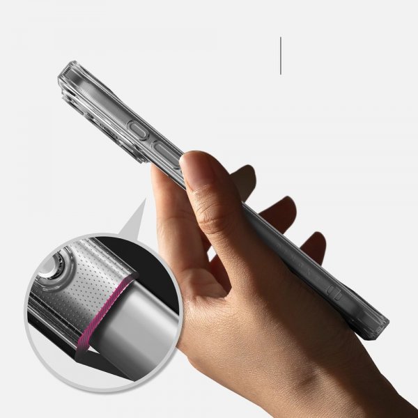 Ringke iPhone 17 Pro Suojakuori Fusion Läpinäkyvä