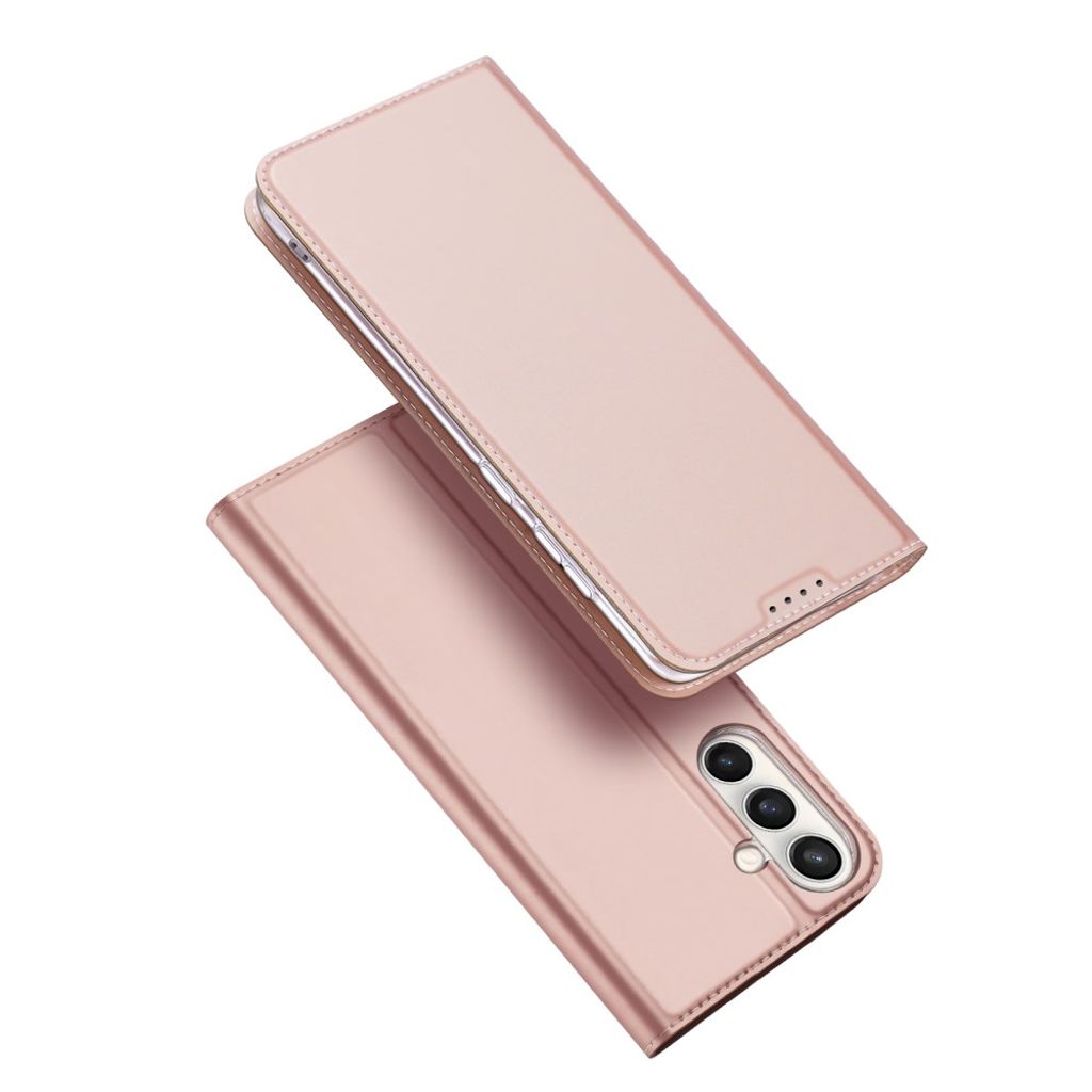Dux Ducis Samsung Galaxy S25 FE Kotelo Skin Pro Series Vaaleanpunainen