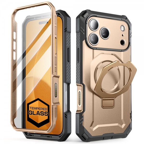 Supcase iPhone 17 Pro Max Kuori UB Grip Pro MagSafe Kulta