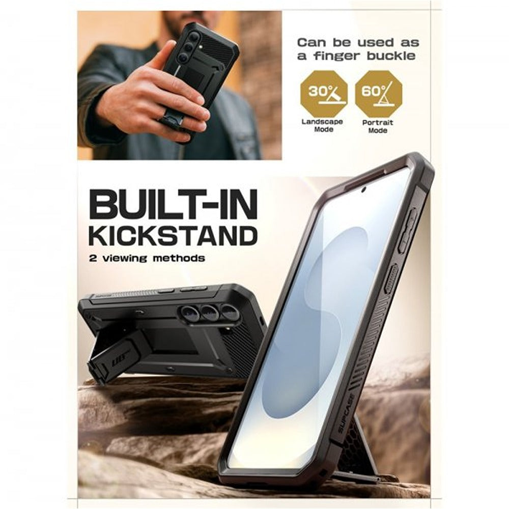 Supcase Samsung Galaxy S25 FE Kuori UB Pro Musta