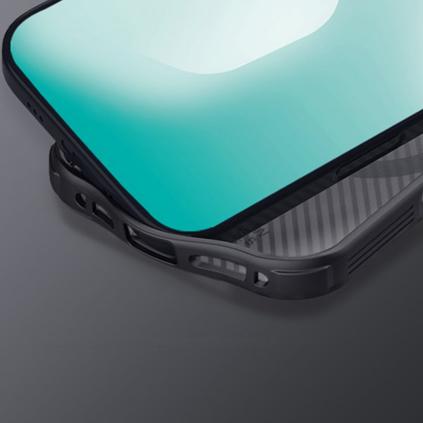 Nillkin iPhone 17 Pro CamShield Pro MagSafe Läpinäkyvä Musta Kuori