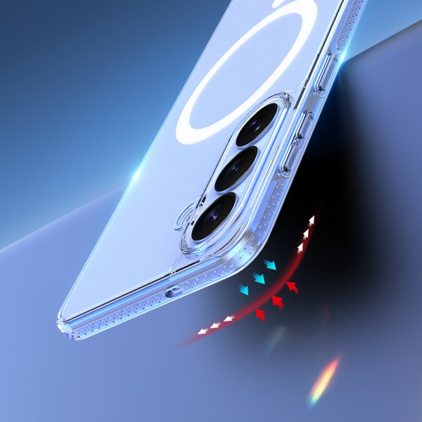Dux Ducis Samsung Galaxy S26 -suojakuori Clin Series MagSafe Läpinäkyvä
