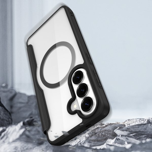 Dux Ducis Samsung Galaxy S26 -suojakotelo Skin X Pro Series MagSafe musta