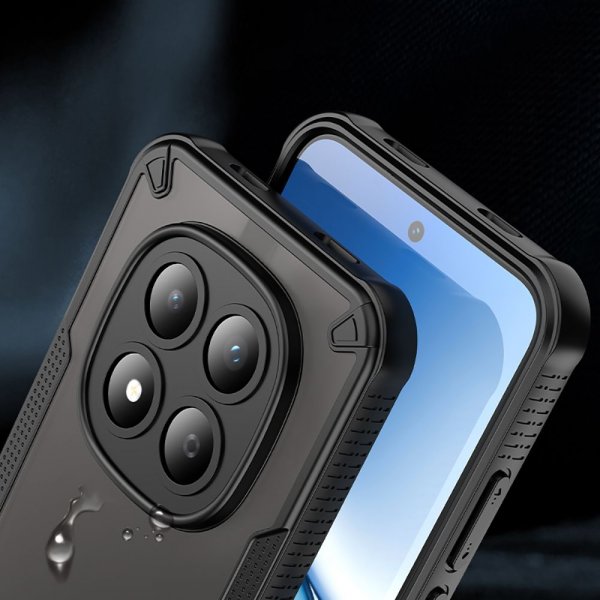 Tech-Protect Xiaomi Redmi Note 15 Pro 5G -suojakuori Rugged Shield MagSafe Musta