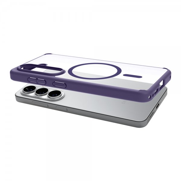 Spigen Samsung Galaxy S26 Plus -suojakuori Ultra Hybrid MagFit Deep Purple