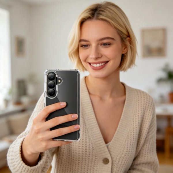 Tech-Protect Samsung Galaxy S26 Kuori FlexAir Hybrid Läpinäkyvä