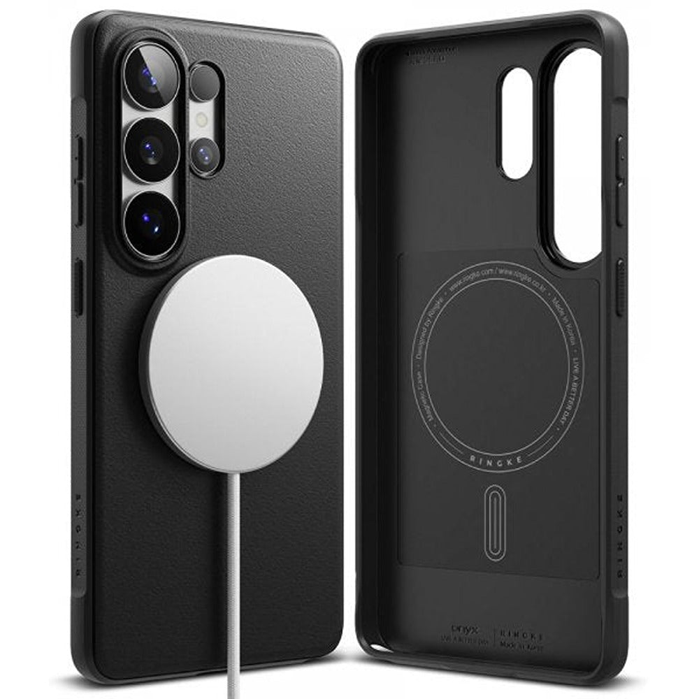 Ringke Samsung Galaxy S26 Ultra -suojakuori Onyx Magnetic Musta