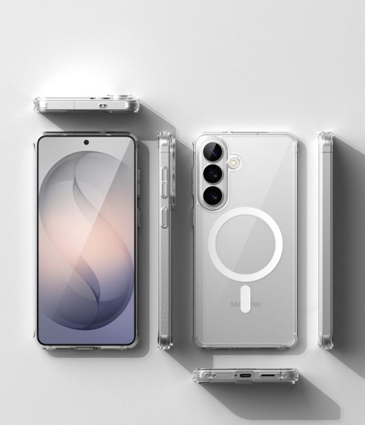 Ringke Samsung Galaxy S26 Plus -kuori Fusion Magnetic Transparent