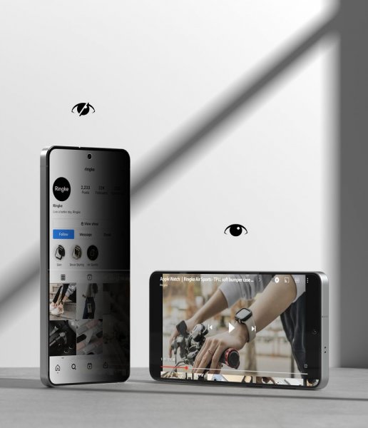 Ringke Samsung Galaxy S26 Näytönsuoja Easy Slide Privacy 2 kpl