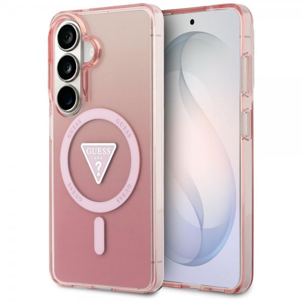 Guess Samsung Galaxy S26 Kuori Gradient MagSafe Pinkki