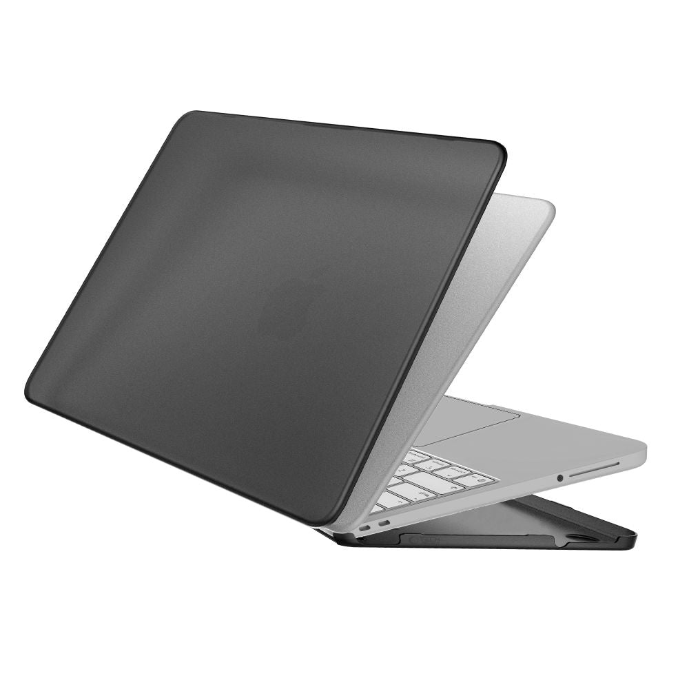 Tech-Protect MacBook Neo 13 Kuori SoftShell Musta