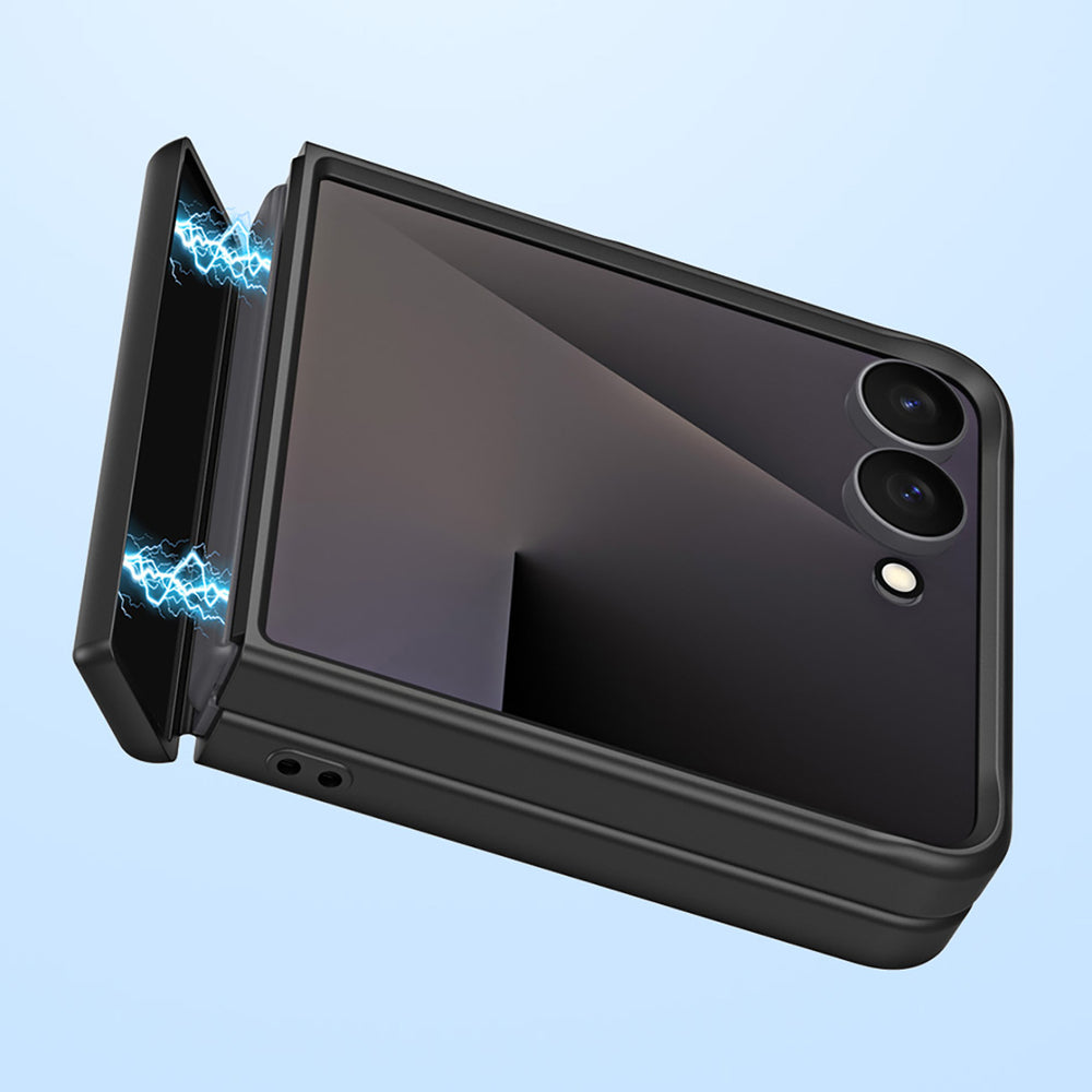 Dux Ducis Samsung Galaxy Z Flip 8 Kuori Yind Series MagSafe Musta
