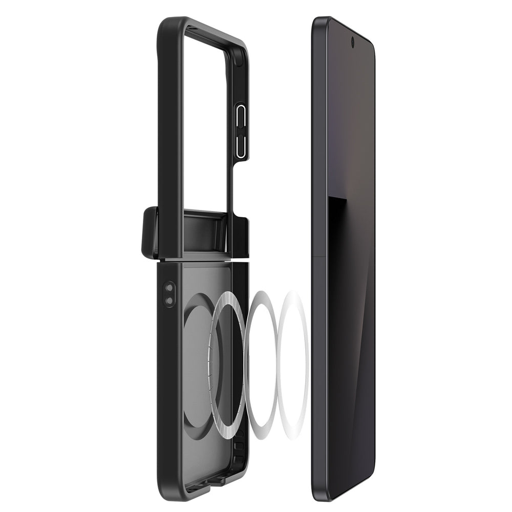 Dux Ducis Samsung Galaxy Z Flip 8 Kuori Yind Series MagSafe Musta